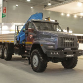 Бортовой Урал NEXT 6х6 с КМУ ИМ-150