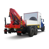 Бортовой грузопассажирский Урал NEXT с КМУ Инман ИМ 150