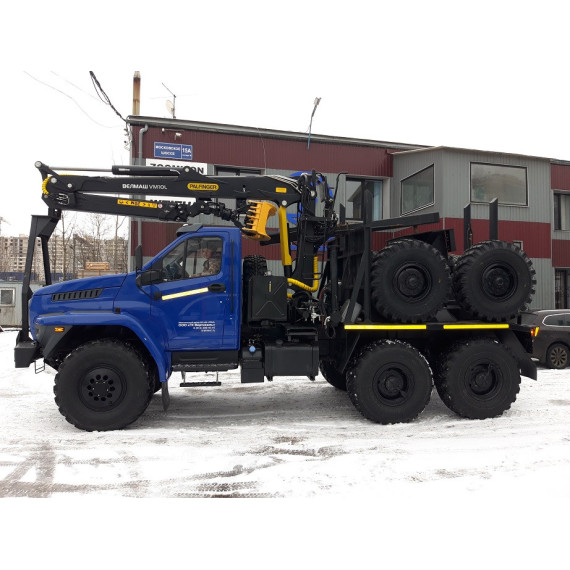 Лесовозный тягач URAL NEXT с ГМ VM10L74 (PALFINGER)