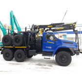 Лесовозный тягач URAL NEXT с ГМ VM10L74 (PALFINGER)