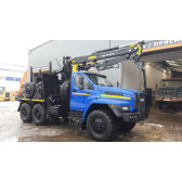 Лесовозный тягач URAL NEXT с ГМ VM10L74 (PALFINGER)