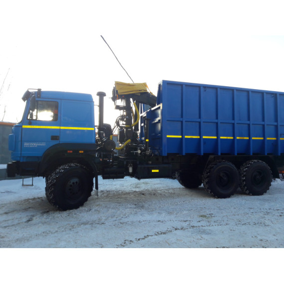 Металловоз с гидроманипулятором на шасси Урал 4320-4972-80Е5, 6х6