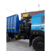 Металловоз с гидроманипулятором на шасси Урал 4320-4972-80Е5, 6х6