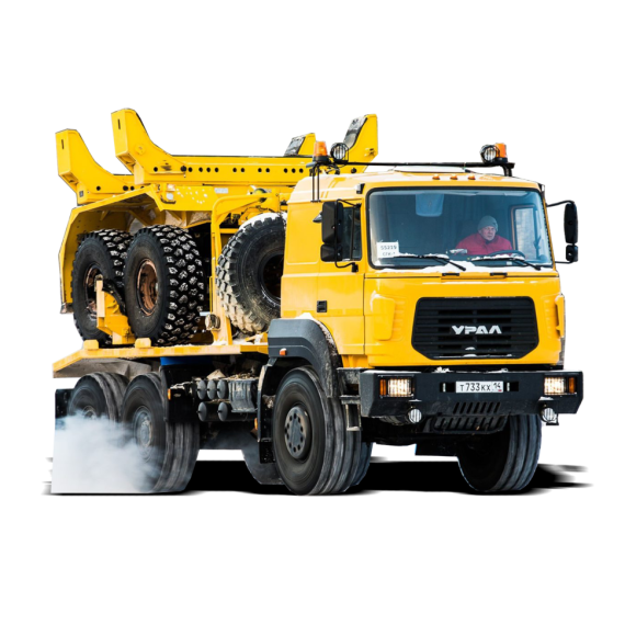 Трубоплетевоз Урал-М 6×6 (бескапотный)