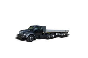 Тягач Урал NEXT 6×4, снаряженной массой 9200 кг