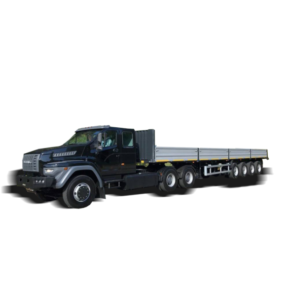 Тягач Урал NEXT 6×4, снаряженной массой 9200 кг