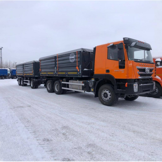 Зерновоз HONGYAN (SAIC-IVECO) 6x4 Q3346HV35D