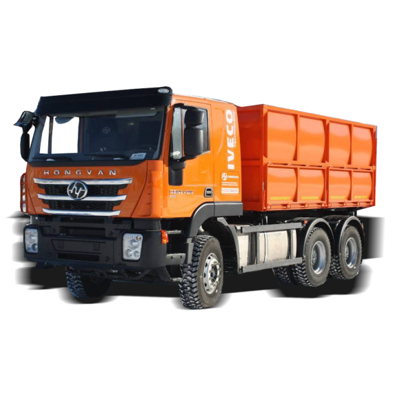 Зерновоз на шасси 6X4 HONGYAN