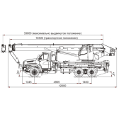 Автокран Челябинец КС-55732-33 6х4
