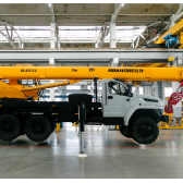 Автокран Ивановец КС-45717-2М 24 метра